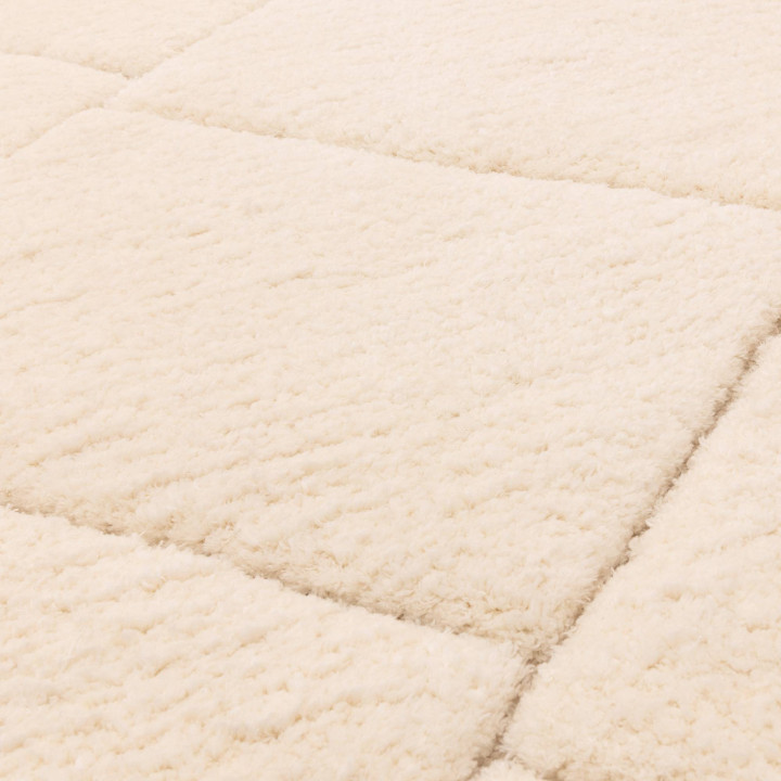 Tappeto Fes geometrico crema e avorio 120x170 cm