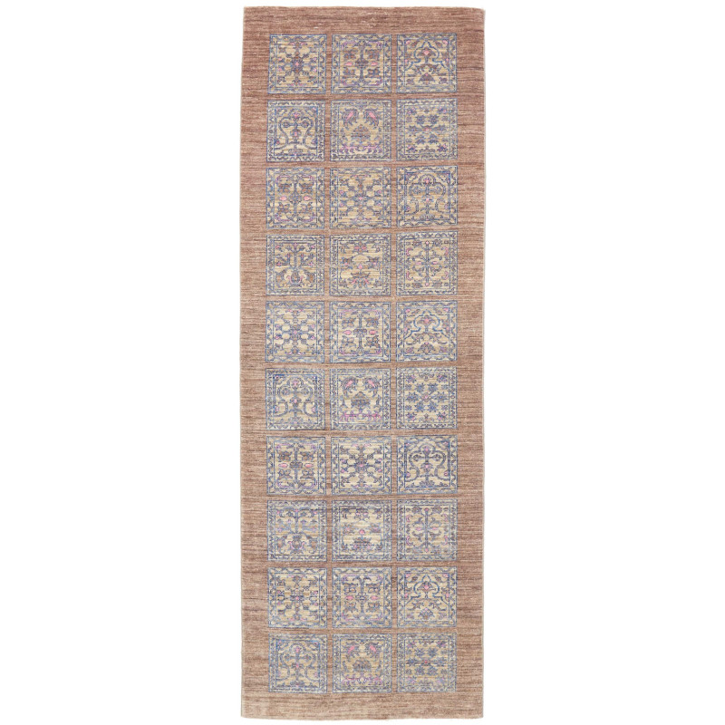 Rug Bakhtiyar Pakistan 78x234 Brown Blue