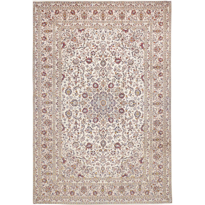 Tappeto Originale Kashan Persia 248x358 Avorio