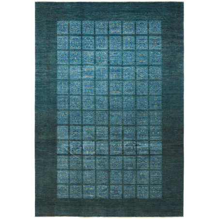 Rug Bakhtiyar Pakistan 246x350 Petrol Blue Turq