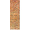 Rug Rubin Pakistan 80x249 Terracotta Orange Blu