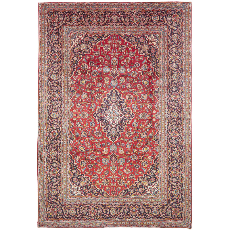 Ardakan 254x378 Cm Ardakan, Persia, Hand-carded Wool, Cotton