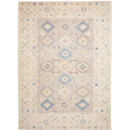 Hand Made Rug Kazak Fine Pakistan 269x367 Gray