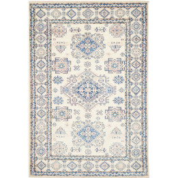 Hand Made Rug Kazak Fine Pakistan 121x177 Ivory