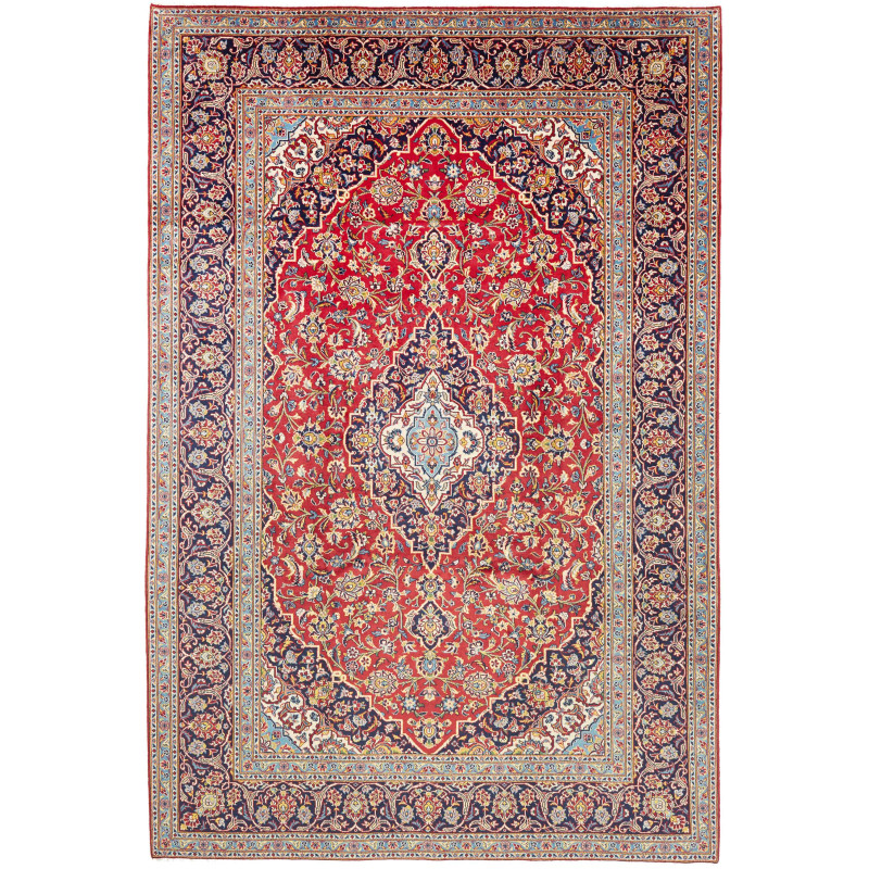 Ardakan 227x341 Cm Ardakan Persia Hand-carded Wool (warp: