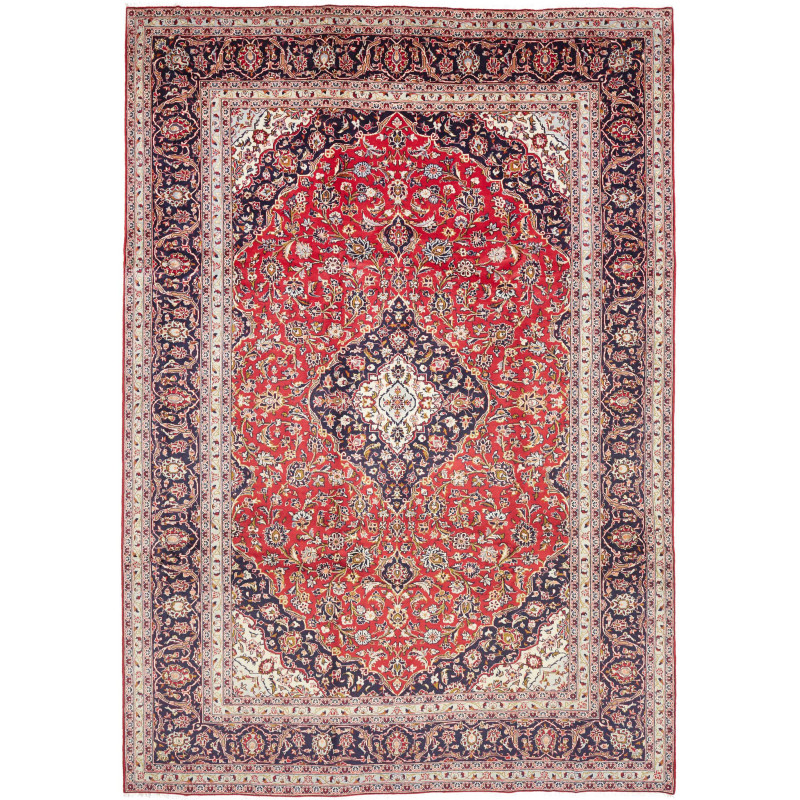 Ardakan 255x364 Cm Ardakan, Persia, Hand-carded Wool (cotton