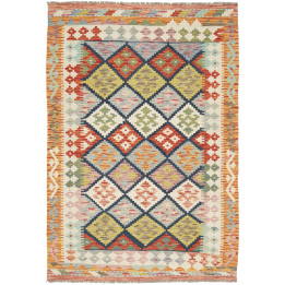 Hand Made Rug Kilim Afghanistan 125x184 Multico