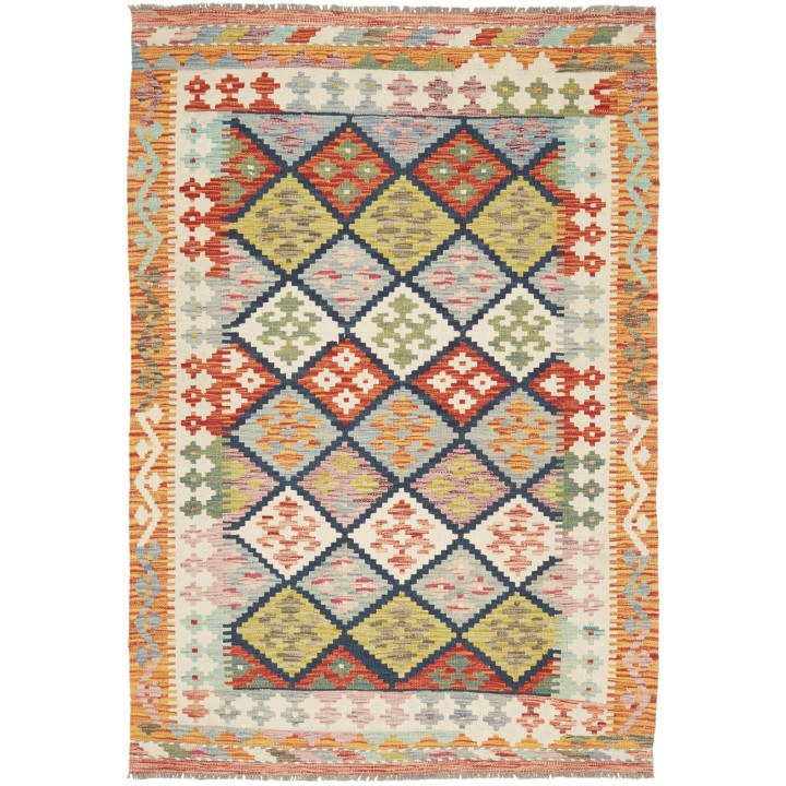 Tappeto Originale Kilim Afghanistan 125x184 Mul