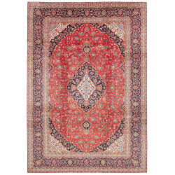 Ardakan 246x353 Cm Ardakan, Persia, Hand-carded Wool (cotton