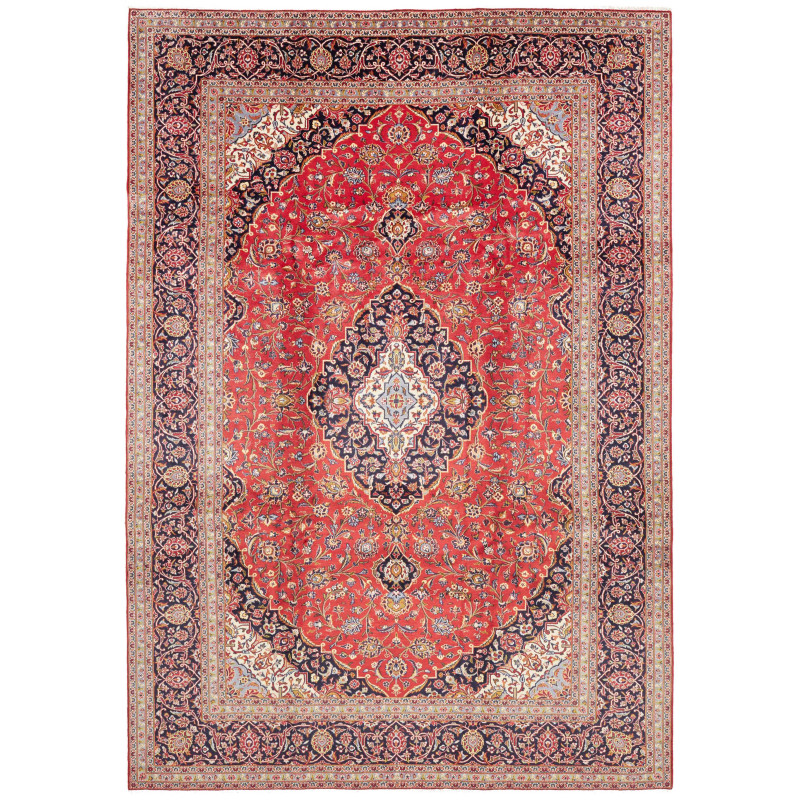 Ardakan 246x353 Cm Ardakan, Persia, Hand-carded Wool (cotton