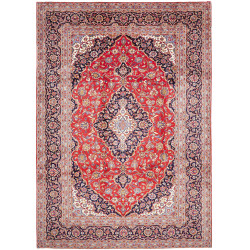 Rug Ardakan Persia 250x352 Red Navy Blue