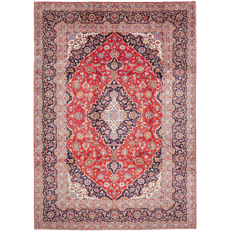 Rug Ardakan Persia 250x352 Red Navy Blue