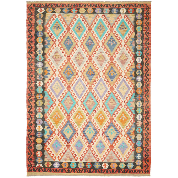 Tappeto Originale Kilim Afghanistan 206x289 Mul