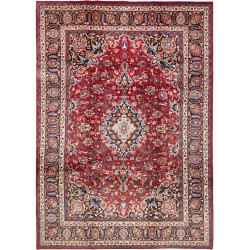 Mashad 243x340 Cm Mashad, Persia, Hand-carded Wool (warp: