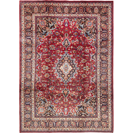 Mashad 243x340 Cm Mashad, Persia, Hand-carded Wool (warp: