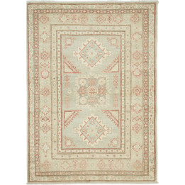 Tappeto Originale Kazak Afghanistan 103x143 Gri