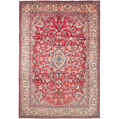 Sarough 276x407 Cm Sarough, Persia, Hand-carded Wool (cotton