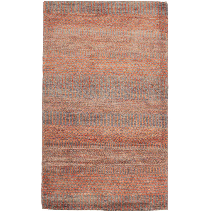 Hand Made Rug Cromopura Pakistan 76x128 Orange