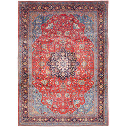 Sarough 255x350 Cm Sarough Persia Hand-carded Wool Cotton