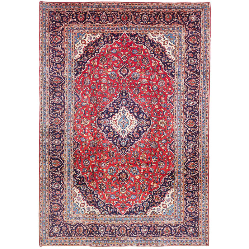 Ardakan 242x343 Cm Ardakan, Persia, Hand-carded Wool (cotton