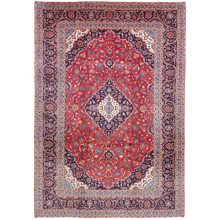 Ardakan 242x343 Cm Ardakan, Persia, Hand-carded Wool (cotton