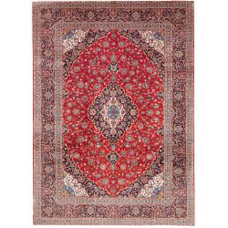 Ardakan 250x355 Cm Ardakan, Persia, Hand-carded Wool (cotton