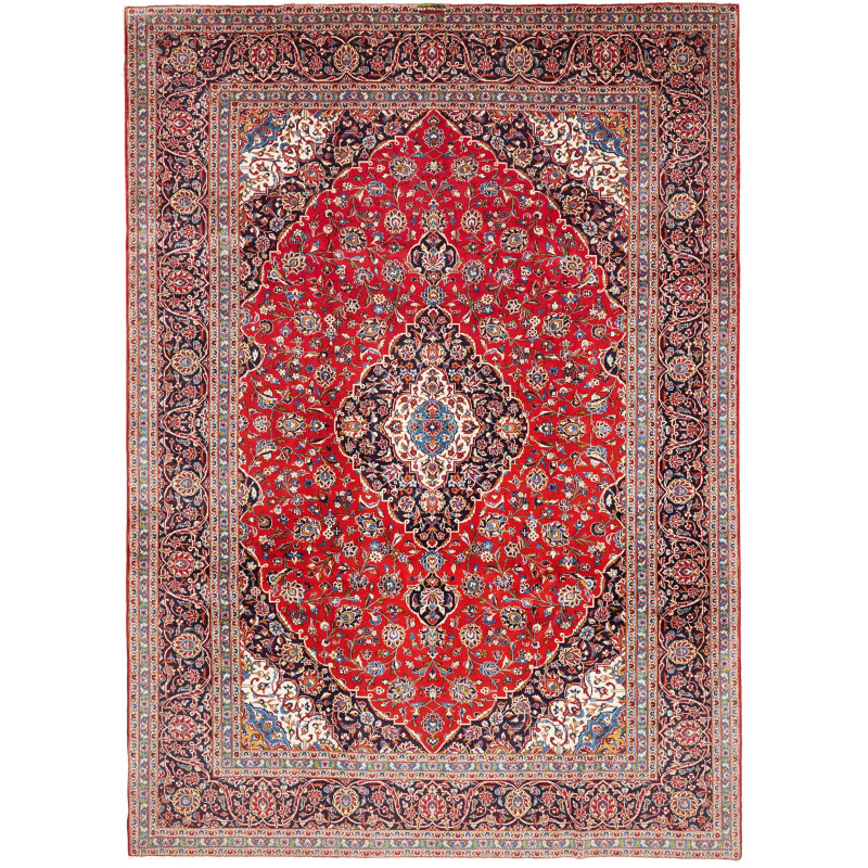 Ardakan 250x355 Cm Ardakan, Persia, Hand-carded Wool (cotton
