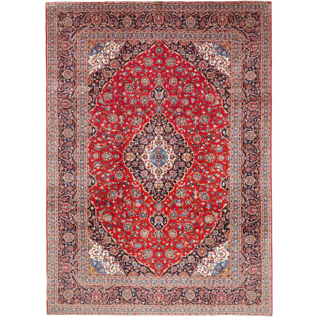 Ardakan 250x355 Cm Ardakan, Persia, Hand-carded Wool (cotton