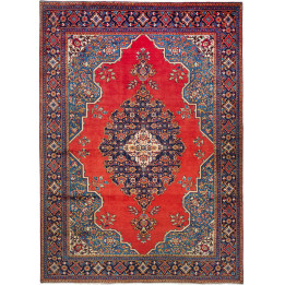 Tappeto Originale Wiss Persia 270x380 Rosso Blu