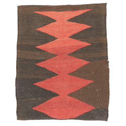 Rug Kilim Vintage Persia 83x103 Brown Terracott