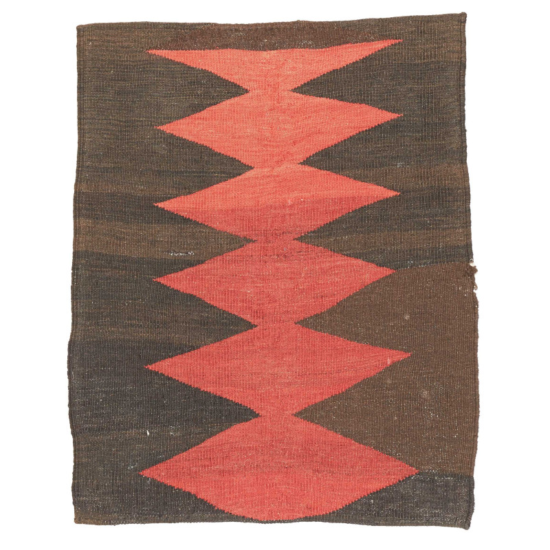 Rug Kilim Vintage Persia 83x103 Brown Terracott