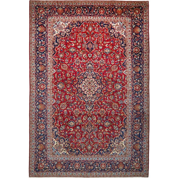 Hand Made Rug Ardakan Persia 240x360 Red Dark B