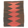 Rug Kilim Vintage Persia 83x103 Brown Terracott