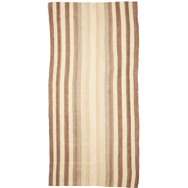Rug Kilim Vintage Persia 145x305 Cream Brown