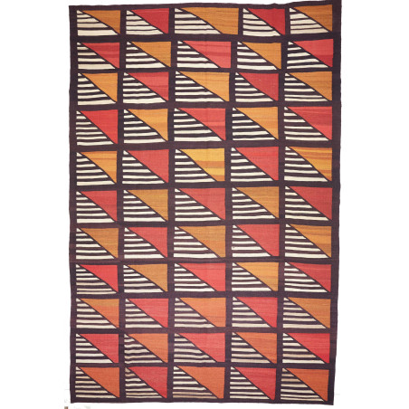 Rug Kilim Vintage Persia 301x446 Orange Red