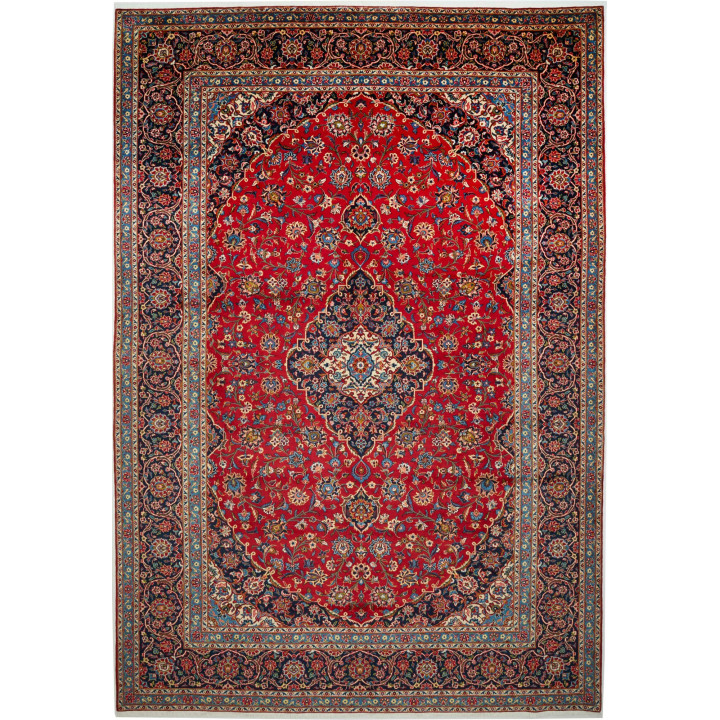 Hand Made Rug Ardakan Persia 272x400 Red Dark B