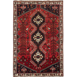 Tappeto Originale Shiraz Persia 173x259 Rosso M