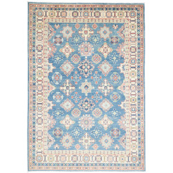 Rug Kazak Afghanistan 166x241 Medium Blue Cream