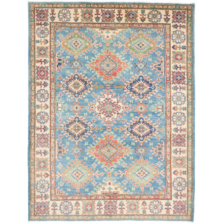 Rug Kazak Afghanistan 151x199 Blue Beige