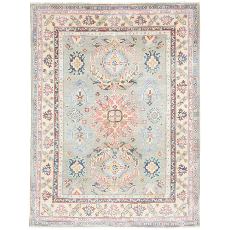 Rug Kazak Afghanistan 147x199 Sage Green