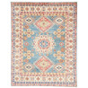 Rug Kazak Afghanistan 150x196 Sky Blue Cream