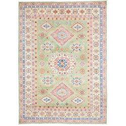Rug Kazak Afghanistan 151x211 Sage Green Coral
