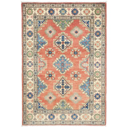 Rug Kazak Co 101x149 Terracotta Cream