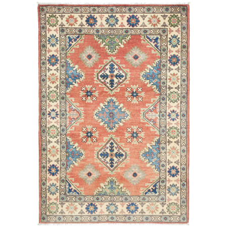 Rug Kazak Co 101x149 Terracotta Cream