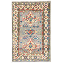 Rug Kazak Co 80x123 Grey-blue Cream