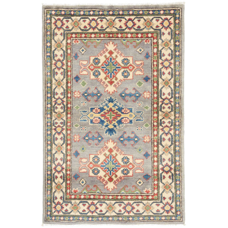 Rug Kazak Co 80x123 Grey-blue Cream