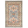 Rug Kazak Co 80x123 Grey-blue Cream