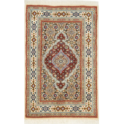 Moud 57x90 Cm Moud, Persia, Hand-carded Wool (warp: Cotton),