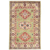 Rug Kazak Co 81x126 Sage Green Terracotta Red