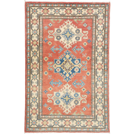 Rug Kazak Co 82x125 Terracotta Cream